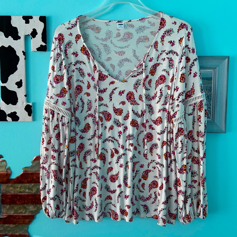 Flowy Floral Blouse